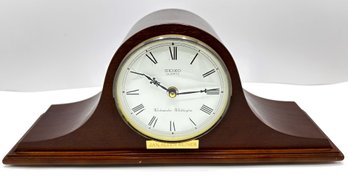 Seiko Quartz Westminster Whittington Mantle Clock, Battery Operated