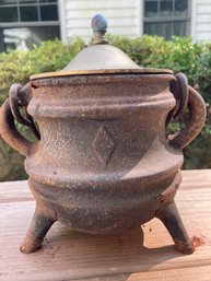 Antique Fireplace Pot