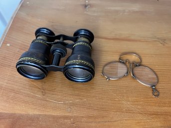 Antique Opera & Pince-Nez Glasses