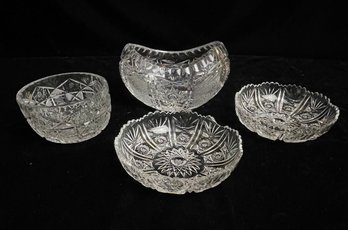 Glass Bowls Set Of 4