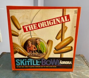 Vintage The Original Skittle Bowl Game By Aurora