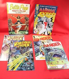 Betty Page - Madman - Monkeyman And Obrien  Danger Unlimited Comic Lot