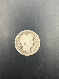 1915 Barber Silver Quarter