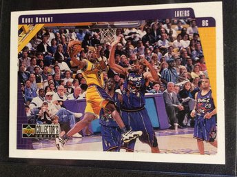 1997 Upper Deck Collector's Choice Kobe Bryant - M