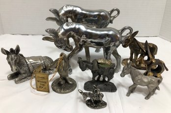 More Donkeys - Pewter, Stainless And More