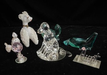 Mixed Glass Dogs