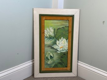 Beautiful Floral Original Oil Painting By Pilz