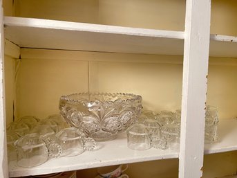 Punch Bowl With Cups