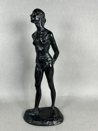 Vintage Signed Tony Cipriano Ballerina Sculpture