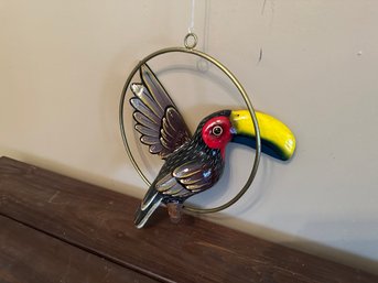 Hanging Brightly Colored Toucan