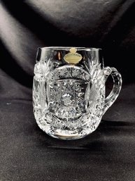 Sensational Oversized Nactmann Blekristall Lead Crystal Mug