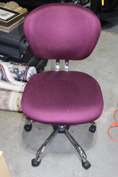 Burgundy Office Chair