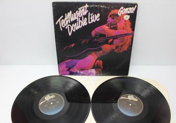 Ted Nugent Double Live Gonzo Album On Epic Records With Gatefold Cover