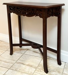 A Petit Cherry Wood Console