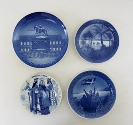 A Grouping Of Porsgrund And Royal Copenhagen Collectible Christmas Plates