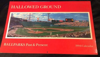 1994 Hallowed Ground Ballparks Past & Present Calendar - L