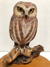 R & L Morse Owl Figure - Very Well Done