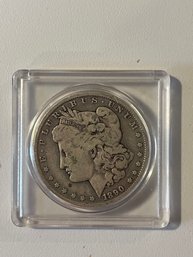 1890-O Morgan Silver Dollar