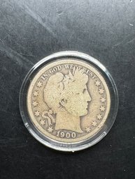 1900-O Barber Silver Half Dollar