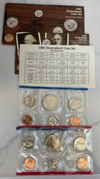 1985 United States Mint Uncirculated Coin Set