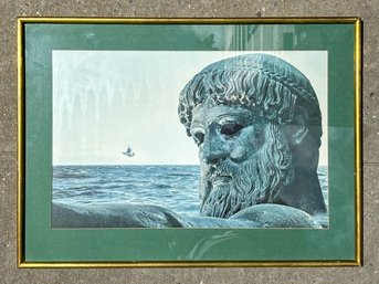 A Vintage Photographic Print - Poseidon