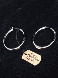 Made In The Dominican Republic Set Of Hoop Earrings 413