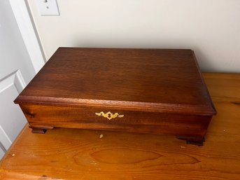 Mahogany Jewelry Chest