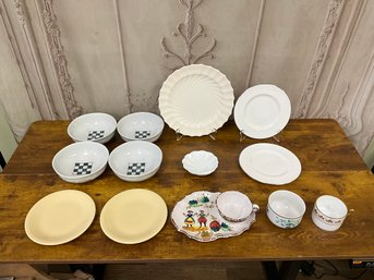 Mixed Lot - Spode Copeland - Fiesta - Royal Doulton - Italian Pottery & More