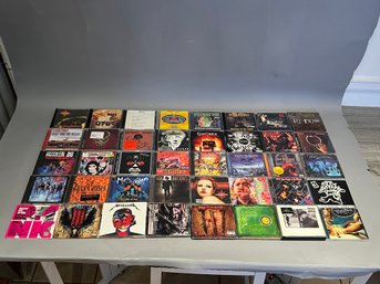 Lot Of 40 CDs, Mostly Rock And Metal