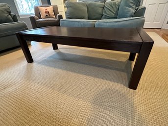 Large Wood Coffee Table