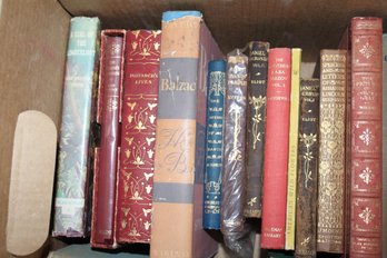 Old Book Box - Classics 1 - Balzac, Eliot Etc