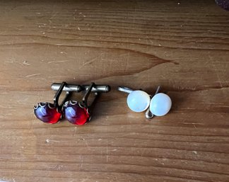 Two Pairs Of Antique Cufflinks