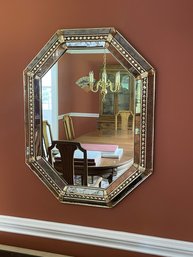 Vintage Octagonal Wall Mirror