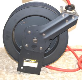 Central Pneumatic Retractable Hose Reel With 50ft Air Hose.