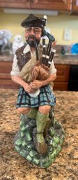 Royal Doulton Figurine 'The Piper' HN2907 Limited 1979 Hand Made In England &hand Decorated.