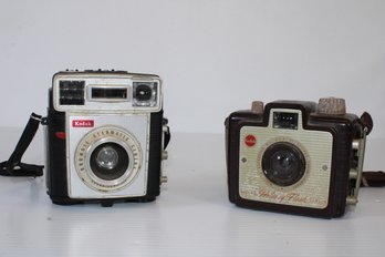 Pair Of Vintage Kodak Brownie Film Camera's