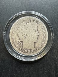 1900 Barber Silver Quarter