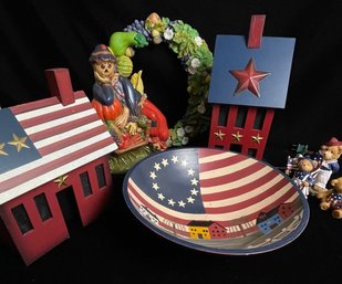 Patriotic Decor Lot