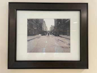 Framed Historic New York City Photograph