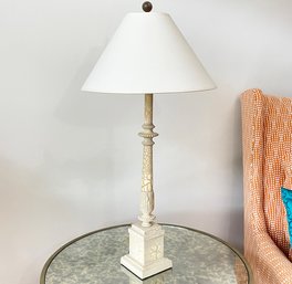 A Modern Baluster Form Table Lamp