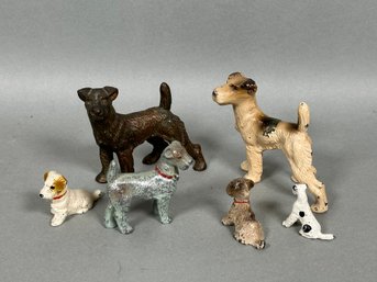 Metal Dog Figure Collection