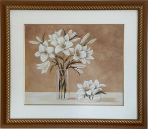Les Liles Blanches By Virginia Huntington Framed Print
