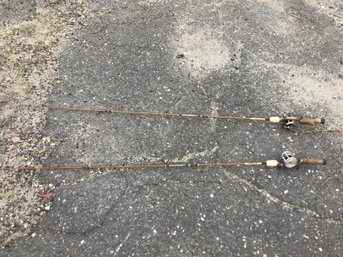 VINTAGE  Fishing Pole Lot Of 2