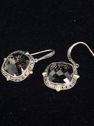 Sterling Silver Marc Gem Earrings Set 416