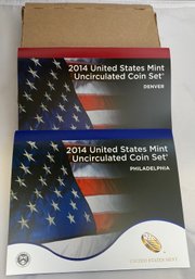 2014 United States Mint Uncirculated Coin Set