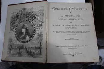 1882 Colliers Cyclopedia