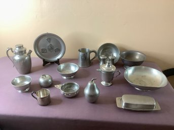 Mixed Pewter Lot