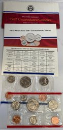 1987 United States Mint Uncirculated Coin Set