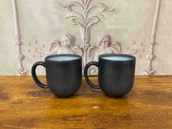 Jars France Black Pottery Mugs