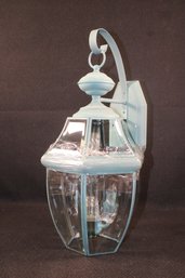New In Box Large Sea Gull Lighting Verde Finish Over Solid Brass Coach Light